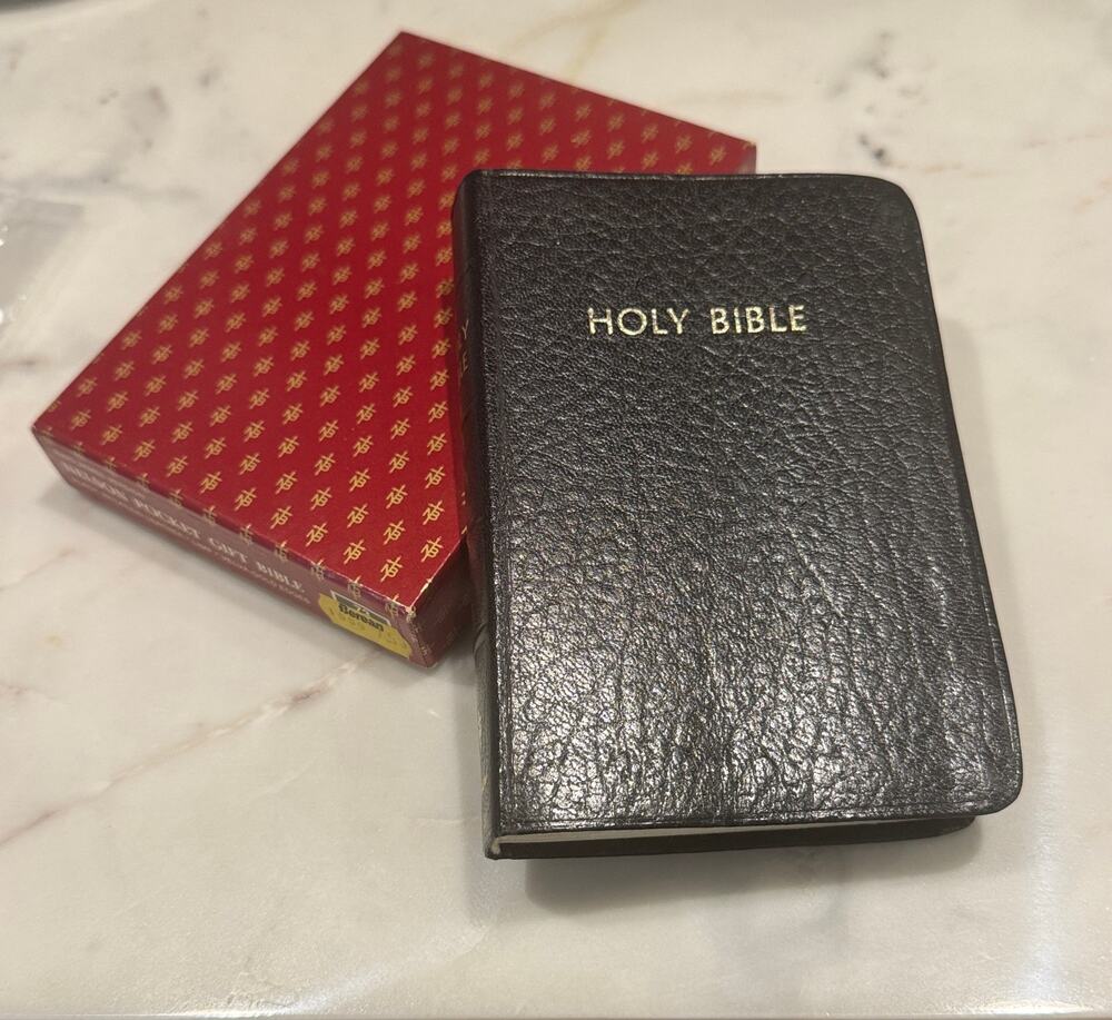 Holy Bible KJV 1970 Pocket Nelson